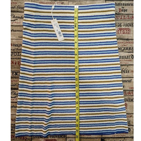 Short pull-on bouclé skirt - fun multi-colour - US M - Picture 1 of 4